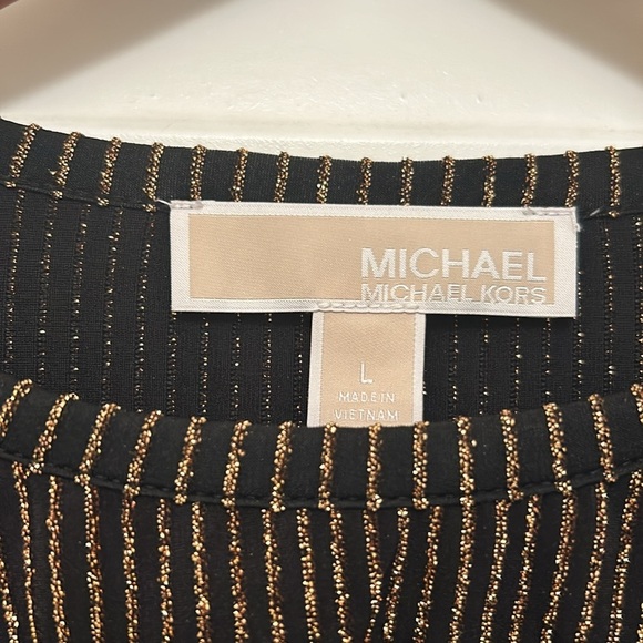 Michael Kors long sleeve sexy top, size L - Picture 2 of 5